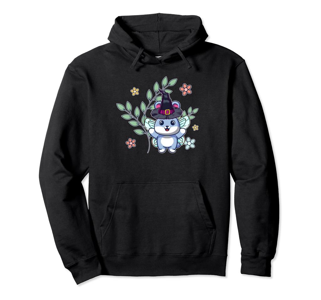 Rabbit Hat Flower Naturecore Hoodie