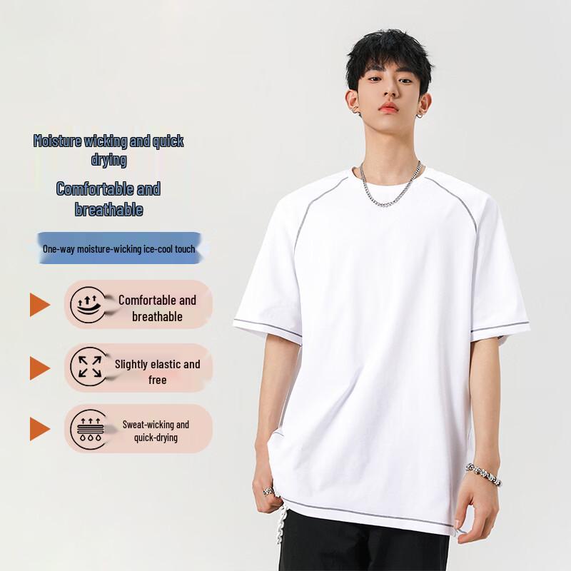 VUUG Men s Casual Breathable Short Sleeve T-Shirt XL