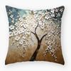 Nordic Oil Painting Pillowcase, Light Luxury Home Sofa Decoration Cushion, Car Seat Cushion, Bedside Pillowcase
