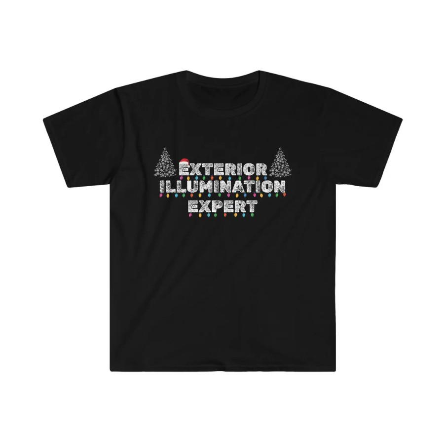 

Exterior Illumination Expert Christmas Lights Unisex Softstyle T-Shirt Unisex T-Shirt M