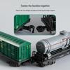Electric Train Track Set with Sound, Light, and Steam Effects - Retro Style Toy