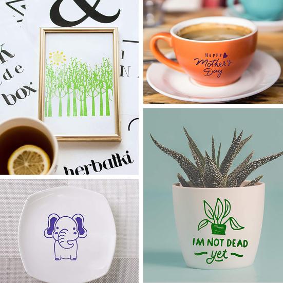 1 Roll Thermal Transfer Film Glitter Self-Adhesive PVC Exquisite Adhesive Vinyl Sheets for DIY