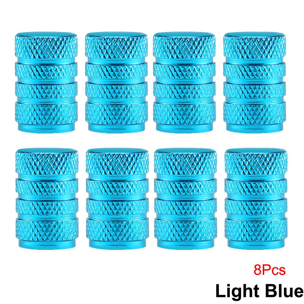 Aluminum Tire Valve Caps, Dustproof Caps, Universal Stem Covers For Cars, Bike And Bicycle, Trucks, Motorcycles Airtight Seal