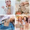 Polsband Crossbody Lederen Portemonnee Ringhouder Hoesje Voor Samsung Galaxy S24 Ultra S23 S21 Plus A15 A35 A55 A54 Lanyard Cover