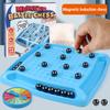 Magnetic Effect Chess Set Battle Chess Educational Checkers Game Portable Chess Board Toys Party Supplies For Family Gathering