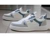 Men's White Plus Velvet Black Skateboard Shoes - Fashionable Autumn Casual Sneakers