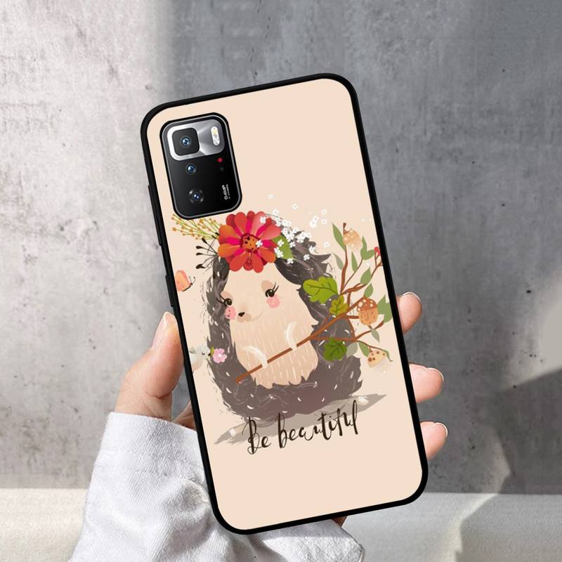 

Чехол для телефона Kawaii Hedgehog для Redmi Note 8 7 9 4 6 pro max TX 5A 3 10 lite pro Redmi 7A