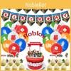 Roblox Birthday Party Supplies Banner Balloons Cake Toppers Cupcake Decor Kit