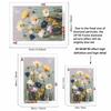 Wildflowers Full Round Drill Diamond Painting Kit DIY Sparkle Art Canvas for Adults Relaxing Craft and Home Decoration Gift Idea Set
