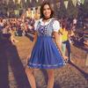 Women's Oktoberfest Costume German Bavarian Beer Festival Outfits for Halloween Carnival Party Dirndl Dresses Apron