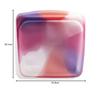 Stasher Silicone Bag EZ Sandwich (Tie-Dye Pink) [Official Product in Japan]