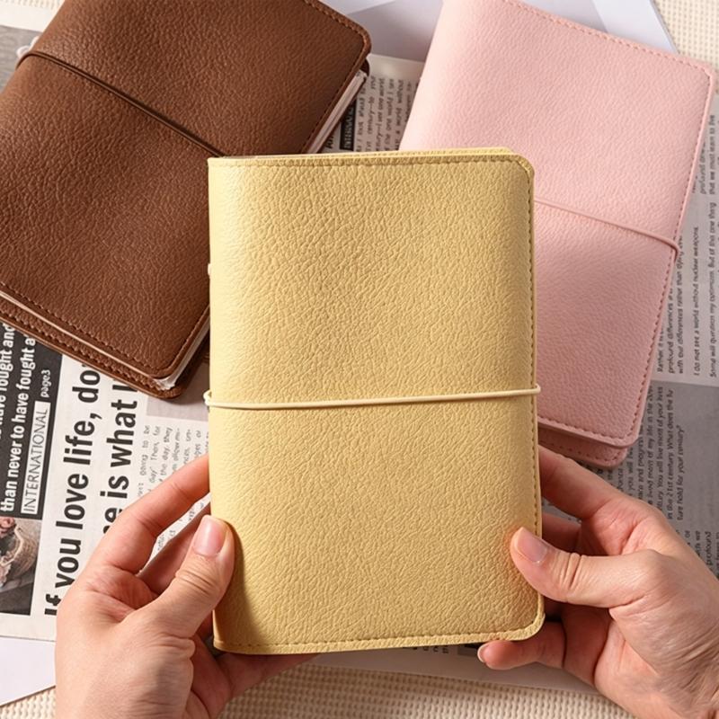 Modernes quadratisches Fotoalbum aus echtem Leder mit transparenten Schutzhüllen 100 Fächer Kapazität Scrapbook