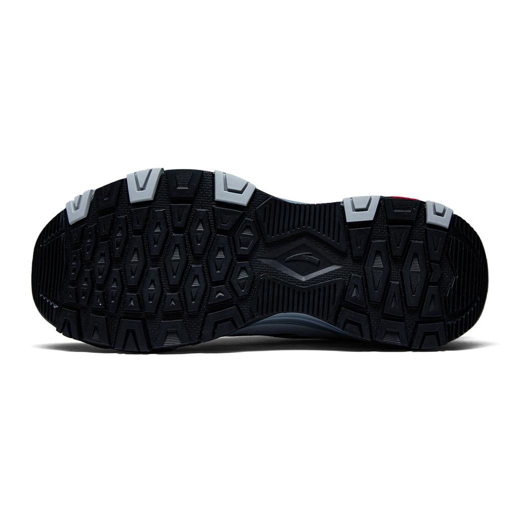 Anta Explore Mountain Fashion Versatile Shock Absorbing Wear Resistant Low Top Outdoor Functional Shoes Men shoes Storm-Gray Mystery-Gray 912636684-4