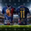 2026 Michael Olise No.17 Home Football Jersey Match & Training Kit Summer Sports T-Shirt Children's Clothing Tee