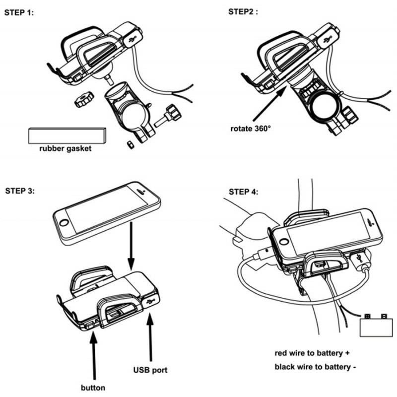 Uch-01E Mobile Phone Holder Handle