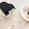 2PCS Piano Shape Small Fruit Fork Reusable Plastic Cake Forks for Home Party Banquet Plastic Fork Fruit Forks