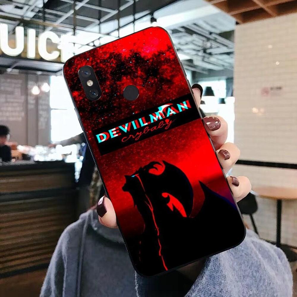 Anime D-Devilman C-Crybaby Phone Case For Xiaomi Mi 5X 8 9 10 11 12 Lite Pro 10T PocoX3pro PocoM3 Note 10 Pro Lite
