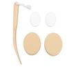 Lotion Applicator Long Handle Back Cream Applicator with 4 Replaceable Pads for Elderly Women