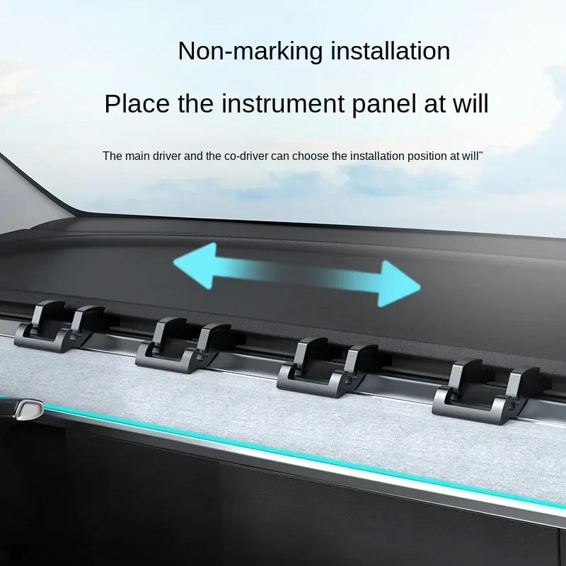 Silicone Dashboard Phone GPS Stand for Tesla Model Y/3/3+ ModelY Launch 2025 Air Conditioning Outlet Glasses Support Accessories