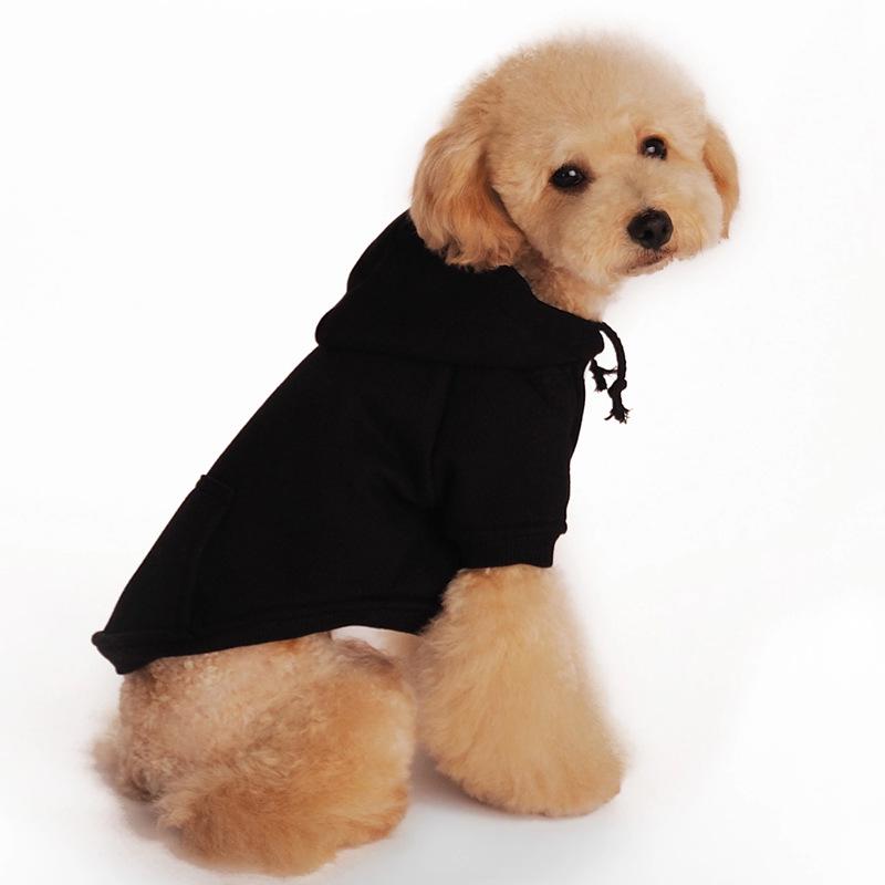 Fleece Mikina pro Psa s Kapsou - Podzim/Zima Teddy Sportovní Oblečení