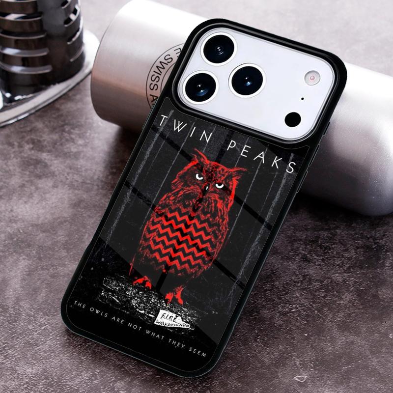 Welcome To Twin Peaks soft Phone Case For iPhone 17,16e,15,14,13,12,11,Mini,Pro,MAX soft Silicone Cover