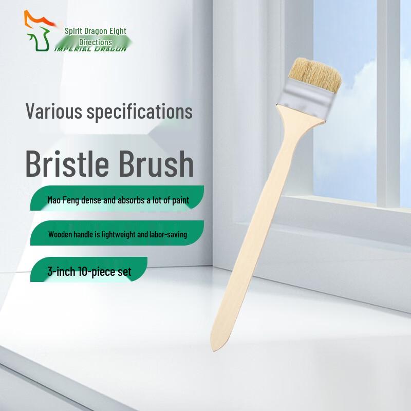 

Multi-purpose Boar Bristle Brushes with Long Wooden Handle