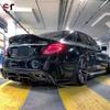 Mercedes-Benz C-Class W205 C63 Carbon Fiber Rear Lip IMP Style Diffuser Body Kit
