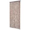 VidaXL Moustiquaire Beige et marron clair 56x200 cm Chenille