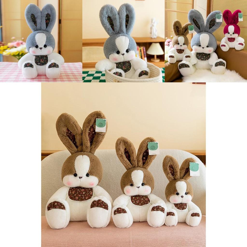 Cute Rabbit Plush Toy For Kids Birthday Gift With Soft Pp Cotton Stuffing