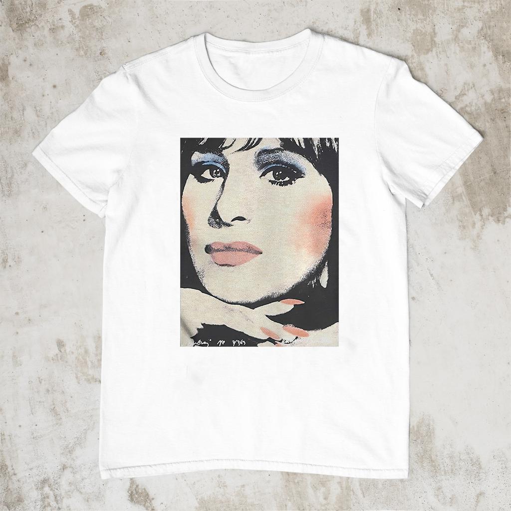 Rara T-shirt Unisex Barbra Streisand Cantante Regalo Per Fan Tutte le Taglie TMB2138
