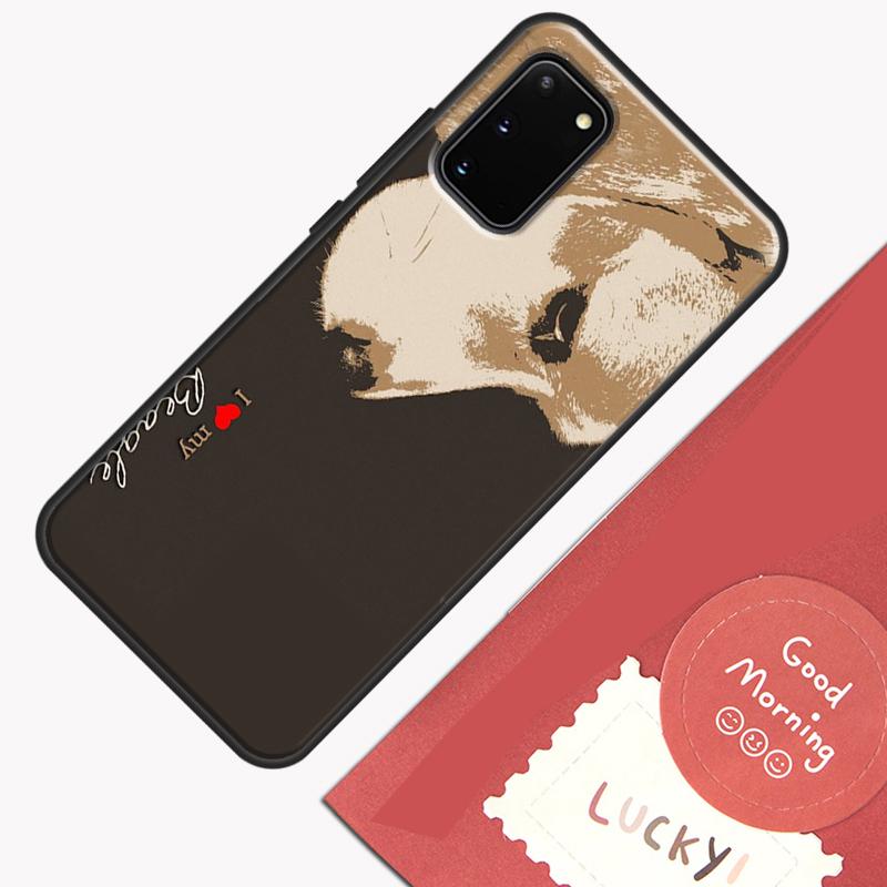 I love my Beagle Dogs Phone Case For Samsung Galaxy S26 S25 S24 S20 S21 S22 S23 Ultra S10 Plus S25 FE Cover Shell