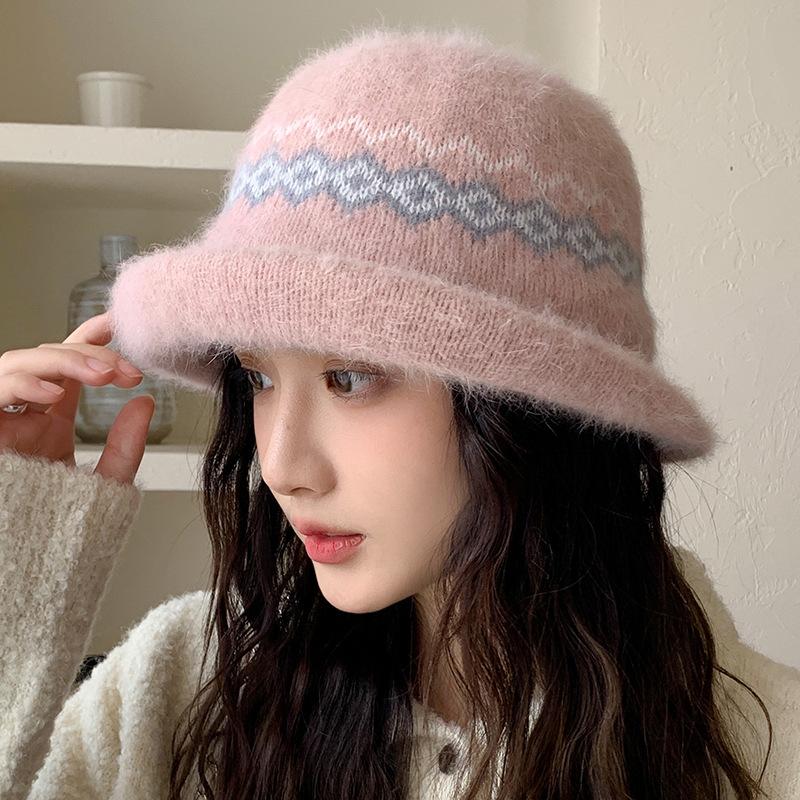 1pc Leisure Warm Stylish Bucket Hat,Winter Outdoor Windproof Three-dimensional Multifunctional Fishman Hat for Daily Wear Casual