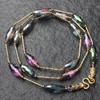 Colorful Crystal Pendant Necklace - High-End, Light Luxury Style