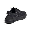 Adidas Originals Ozweego Leather Comfortable Durable Low-Top Sports Casual Shoes Kids Sneakers Black EF6295