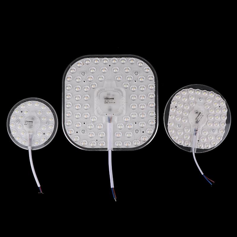 1 Sada 12W 18W 24W 36W 48W LED Panel Panelové Světlo Náhrada Stropní Ventilátor Nástěnné Svítidlo Kulatý Modul 220V LED Stropní Světlo Modul