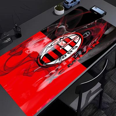 Associazione Calcio Milan Mouse Pad - Non-Slip Rubber Base, Smooth Surface for Work,Gaming,Office,And Home Use, Desk Mouse Pad