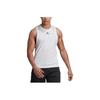 Solid Color Logo Casual Sport Moisture-Wicking Athletic Tank Top Men Tops White HP1755