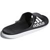 New Adidas Aqualette Cloudfoam Slippers 'Black White' CM7928