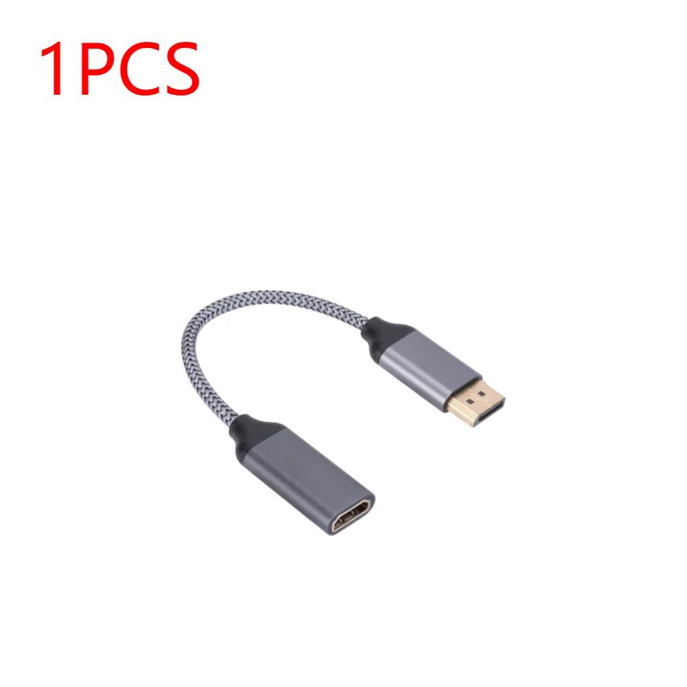 

4K 60HZ DP To HDMI-Compatible Cable Adapter Male To Female Display Port DP To HDMI-Compatible Adapter for HP/DELL Laptop PC