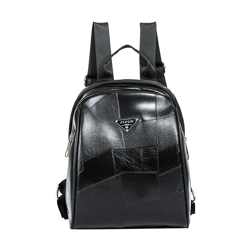 

Премиальный повседневный рюкзак для студентов большой вместимости, женский, 2024, новый универсальный рюкзак для поездок на работу и обратно чёрный