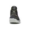 New LiNing Storm 2022 V2 Cushioning Anti Slip And Wear Resistant Coverage Support Mid Top Basketball Shoes Black Purple ABFS009-1
