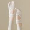 Children's Summer and Spring Absorbent and Anti-slip Five-finger Yoga Socks for Plazi Training and Fitness. Pure Cotton Floor Socks.
