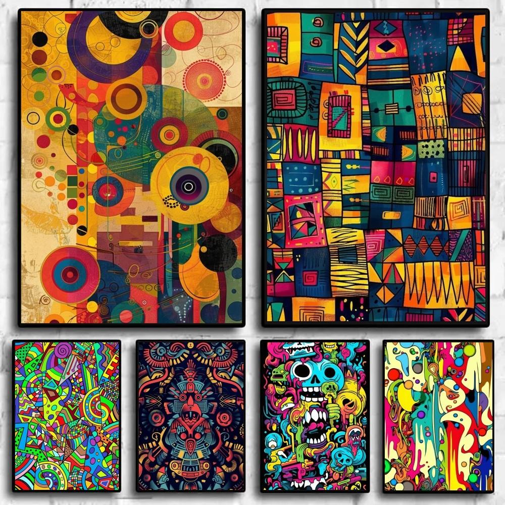 

1PC Modern Abstract Art Poster Prints Perfect Design Nordic Modern living room Home Decor Gift 21cm×30cm NoFrame