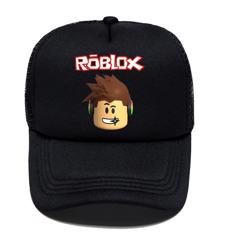 Roblox Cartoon Mesh Baseball Cap - Sunshade Duckbill Hat