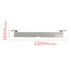 Ornament Șină Portbagaj Roof Rail Cover Plate Piese de Schimb 51137443691 pentru BMW Seria 5 G30 2017-2025 Accesorii Auto