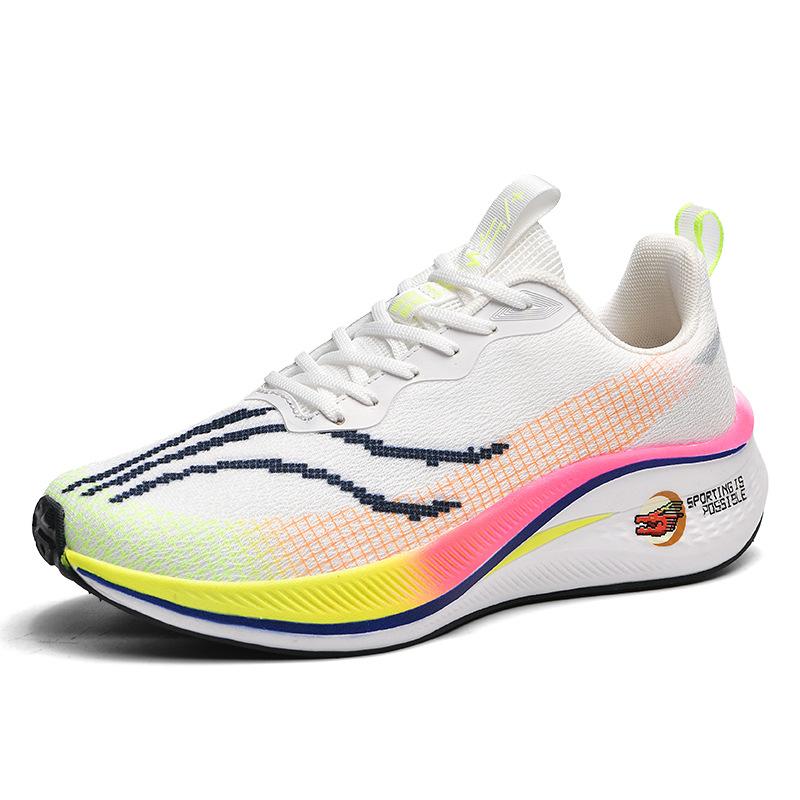 2025 foreign trade red rabbit 6pro running shoes youth sports shoes men's trendy shoes shock absorption lightweight couple models