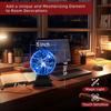 Flashmen Plasma Ball Lamp 5 inch Science Toy Touch & Sound Sensitive Plasma Globe Extra Large Lightning Ball Bedroom Decor Lamp Novelty Present