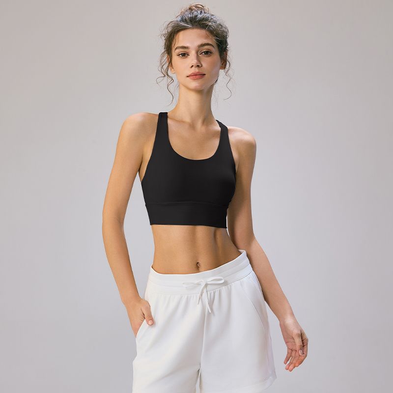 Mitaogirl Kendall Style Beauty Back Exercise Underwear Women's Outwear Bra Running Tops Fitness Yoga Wear Vest