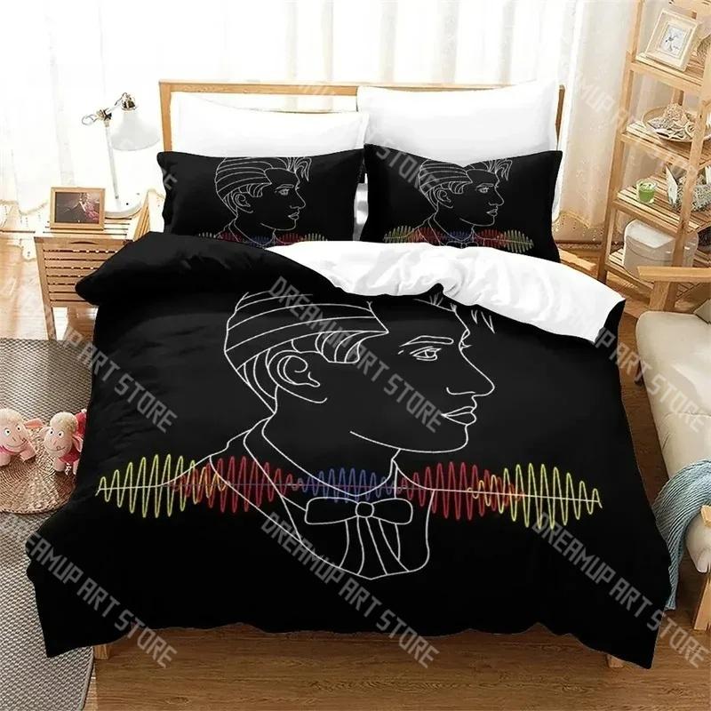 Fashion New Arctic Monkeys Bedding Set Single Twin Full Queen King Size Bed Set Kids Bedroom Duvetcover Sets Bed Sheet Set