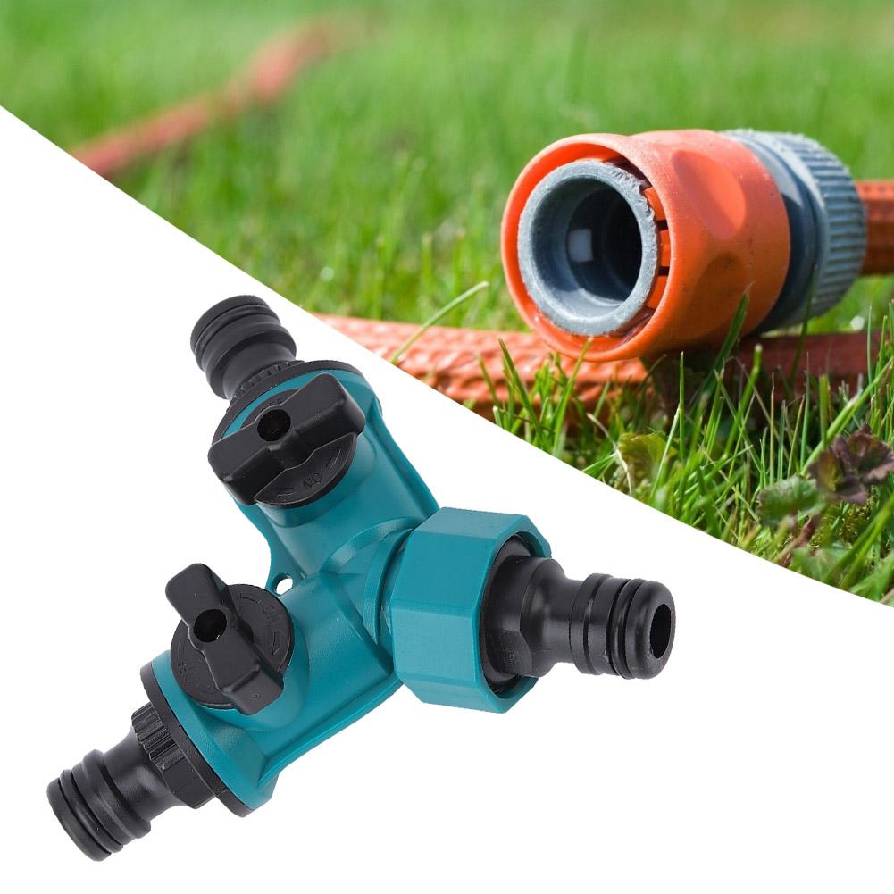 2Pcs Three way Adapter Y Type Connector Water Pipe Joint with   